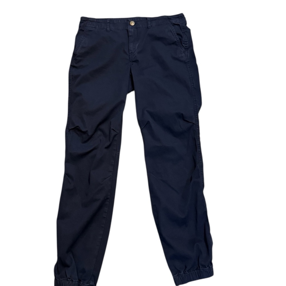Ralph Lauren Navy Blue‎ Cotton Blend Joggers SZ 2